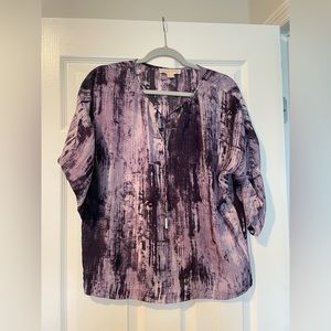 Gorgeous purple Michael kors blouse